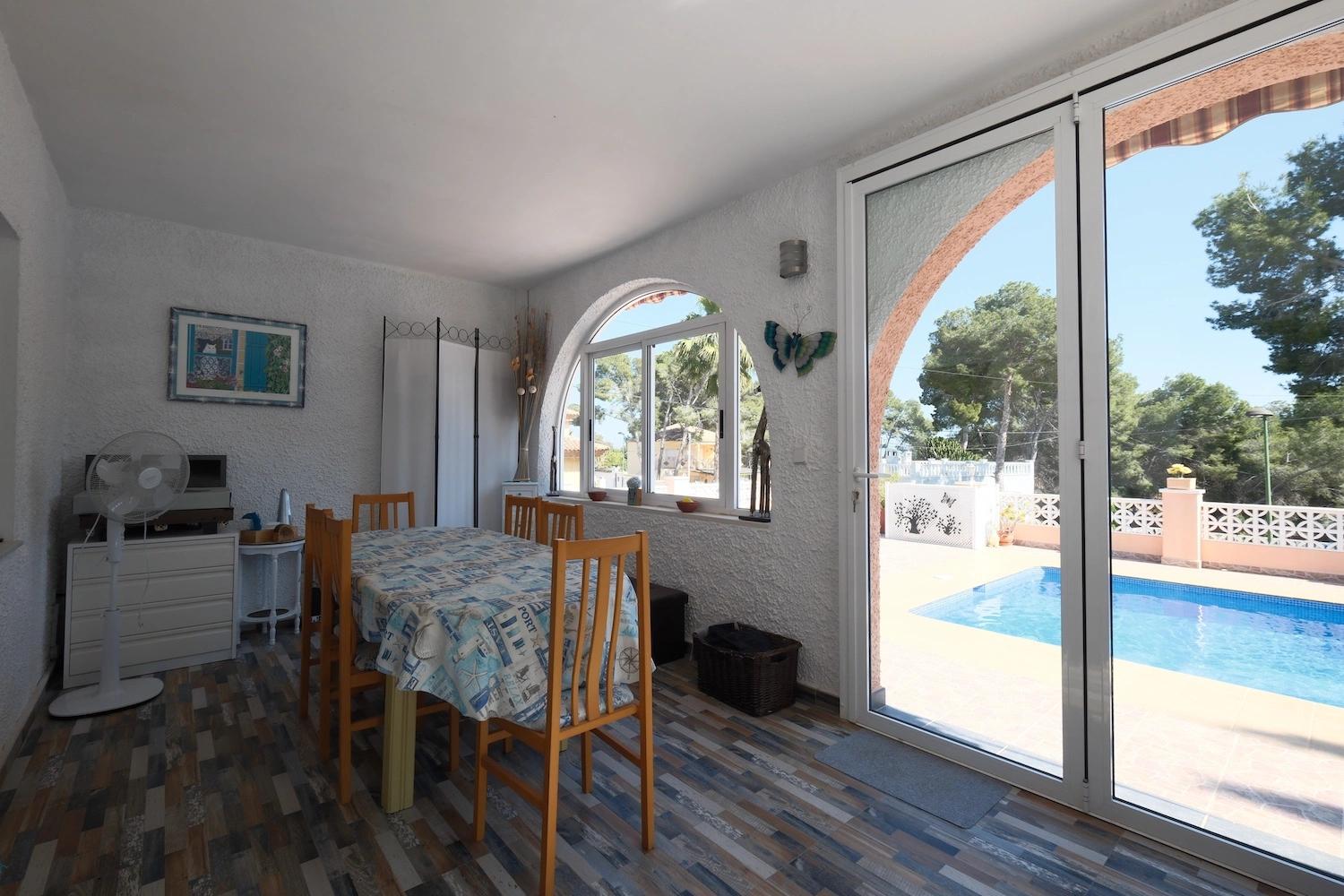 Perspective Correction - Original real estate photo with visible perspective distortion