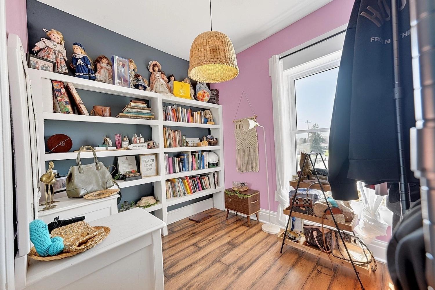 Perspective Correction - Original real estate photo with visible perspective distortion