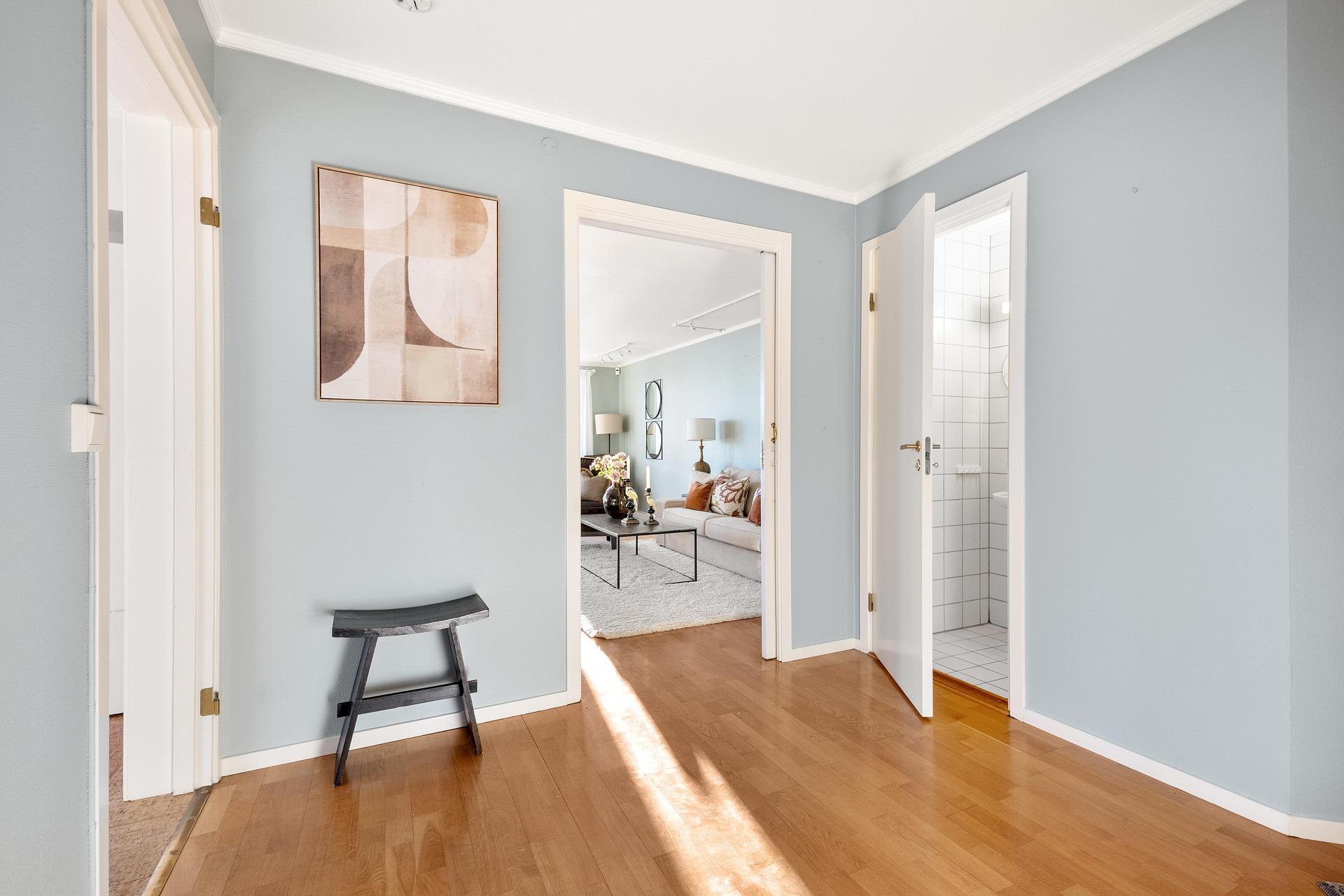 A beautifully linear, high-end architectural space showing structured direction and modern design